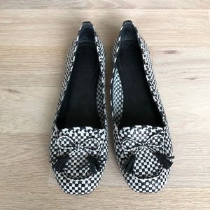 Tory Burch Tassel Bowed Flats
